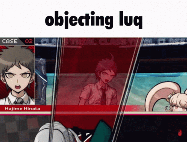 Peko Pekoyama Objection Luq GIF