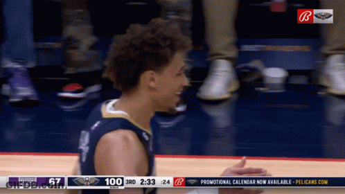 Pelicans And Warriors Basketball Game GIF