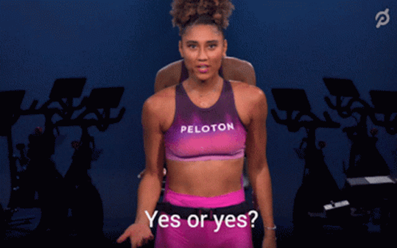 Peloton Ally Love Yes Or Yes GIF