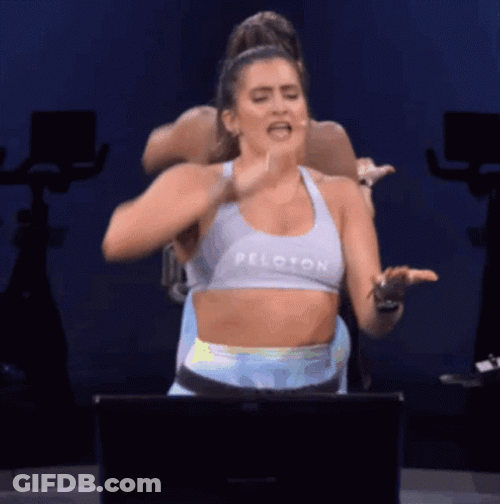 Peloton Camila Dance Workout GIF