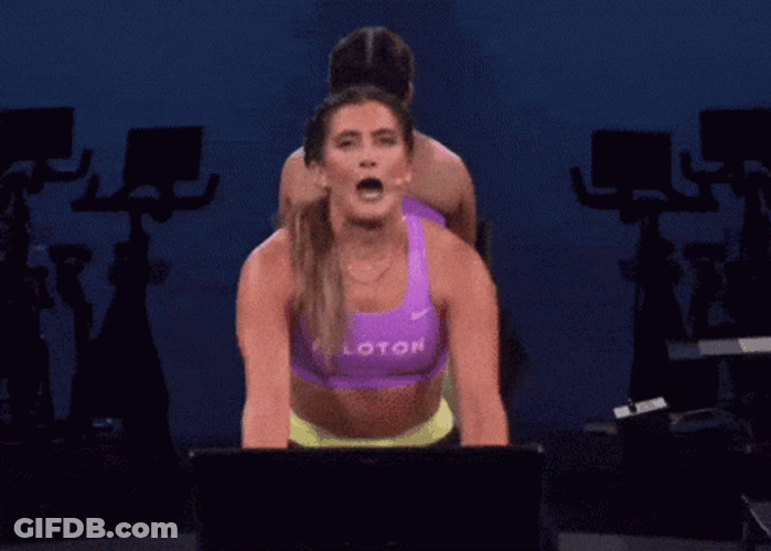 Peloton Camila Mariana Ramon Working Out GIF