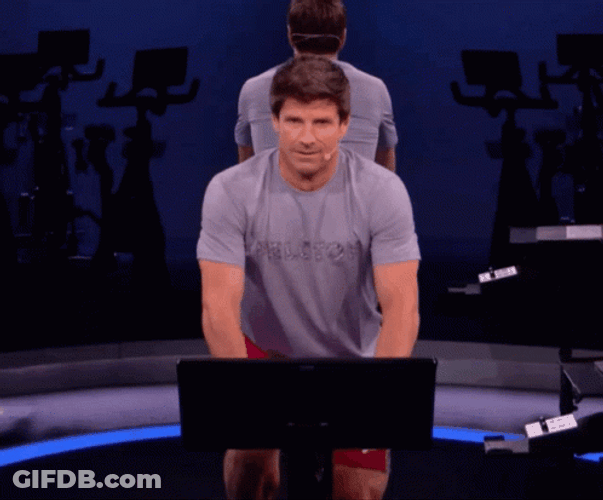 Peloton Denis Morton Workout Blah Blah GIF