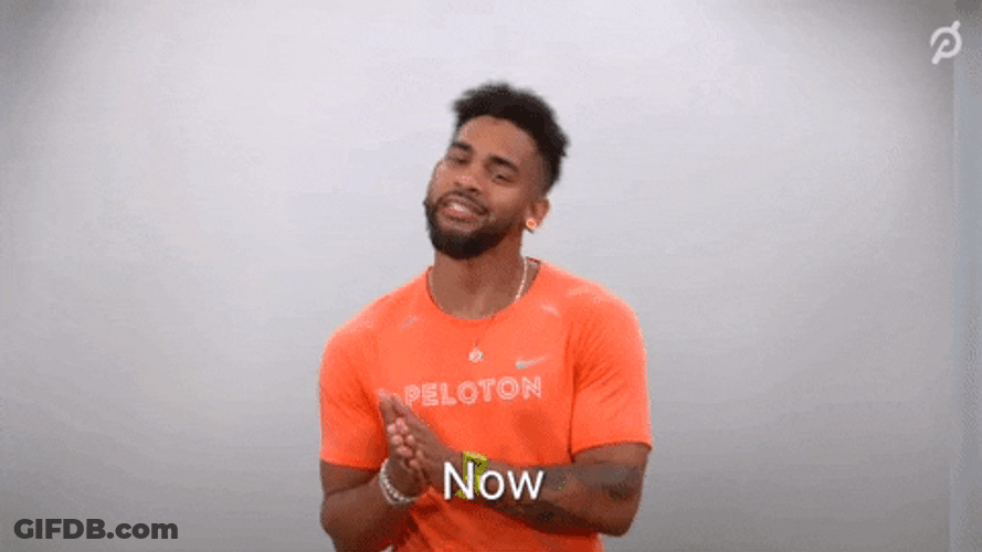 Peloton Rad Lopez Lets Start GIF