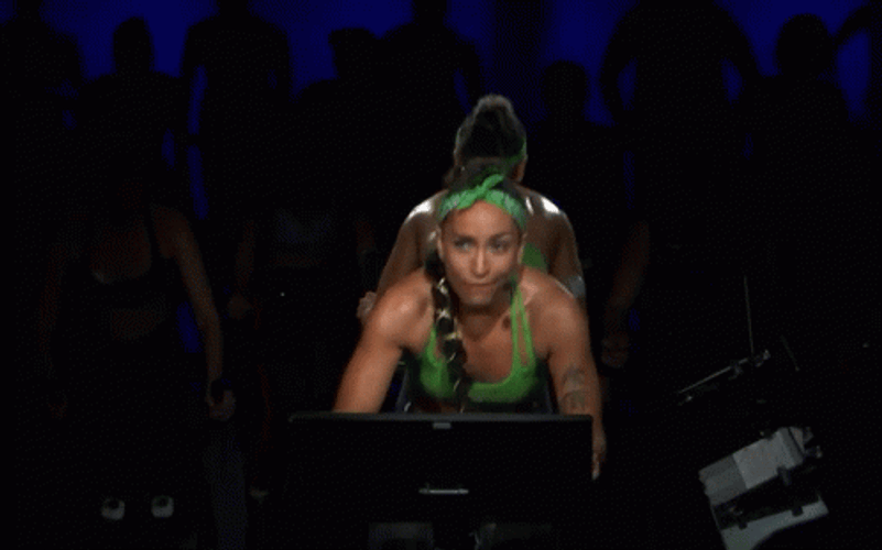 Peloton Robin Arzon Cycling GIF