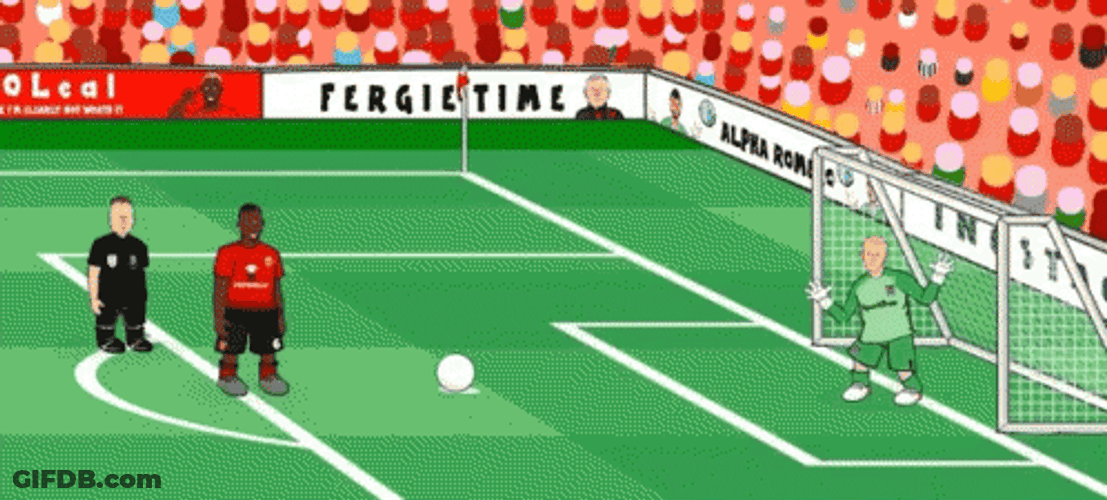 Penalty Kicks Of Man Utd Parody Shaw Goal GIF