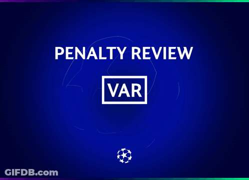 Penalty Review VAR Text GIF