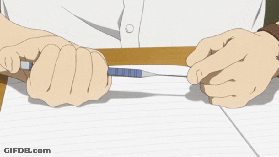 Pencil Spinning Trick GIF