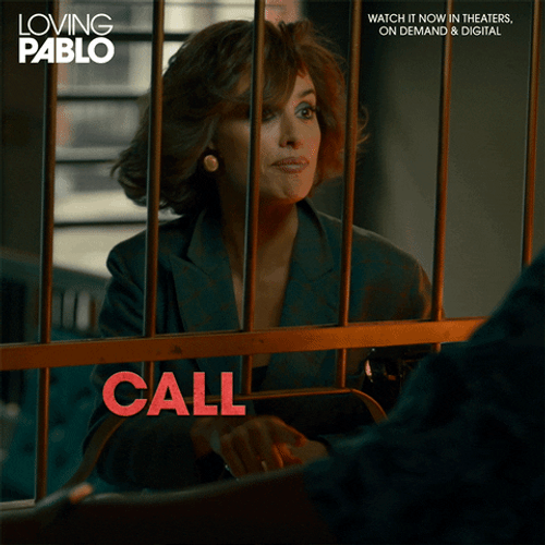 Penelope Cruz Call The Police GIF