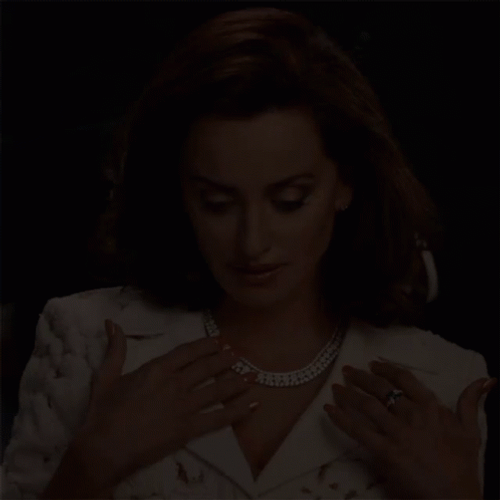 Penelope Cruz Elegant Loving Pablo GIF