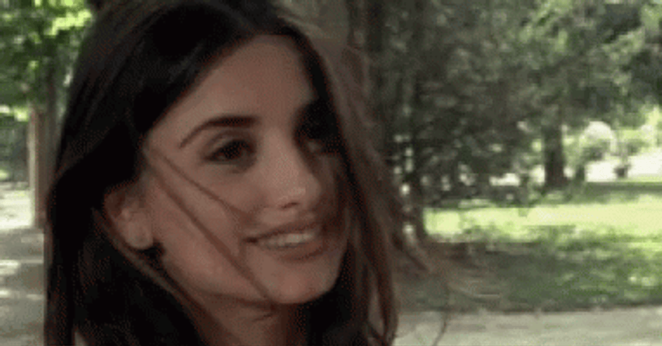 Penelope Cruz Funny Open Your Eyes GIF