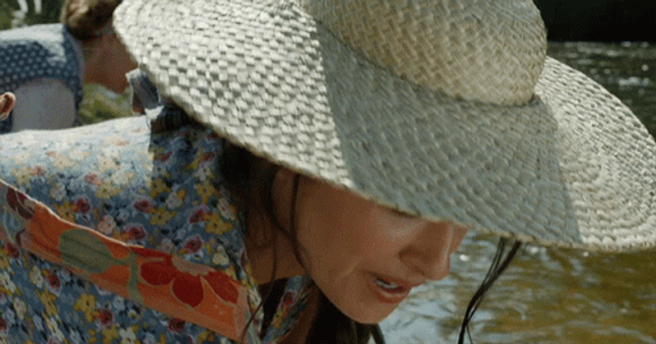 Penelope Cruz River Pain And Glory GIF