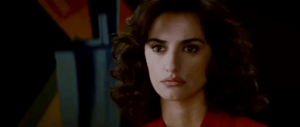 Penelope Cruz Sad Broken Embraces GIF
