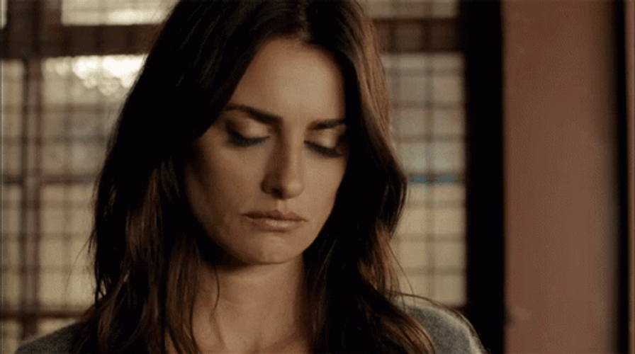 Penelope Cruz Thinking The 355 GIF