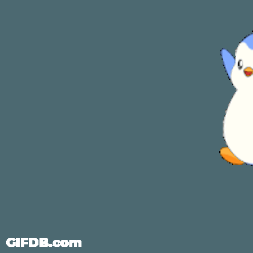 Pengu Pudgy Sticker GIF