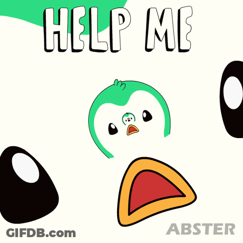 Penguin Asking For Help GIF