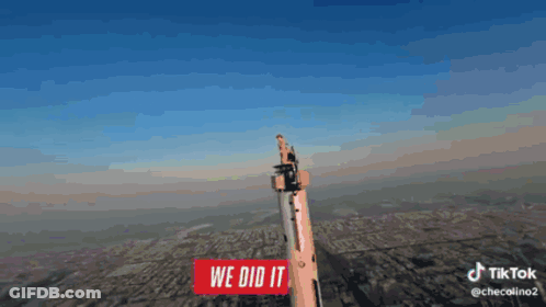 Penguin Flying Over Airplane Don T Let Your Arms Get Tired GIF