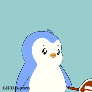 Penguin Holding Perfect Sign GIF