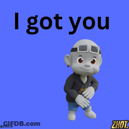 Penguin Holding Thank You Megaphone GIF