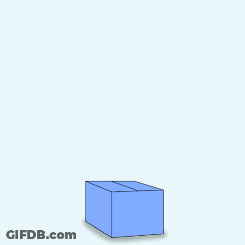 Penguin In Jester Hat Jumping Out Of Box Saying April Fools GIF