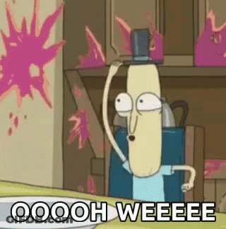 Penguin In Wizard Hat And Sunglasses Holding Coffee And Phone GIF