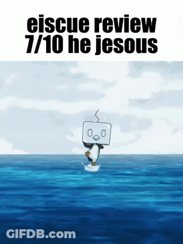Penguin Jumping Out Of Water Eiscue Review 7/10 He Jesous GIF