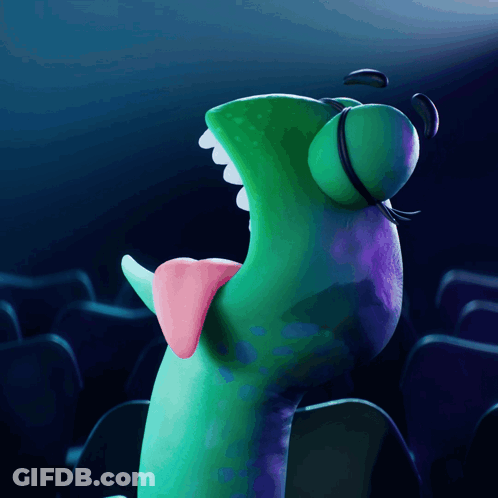 Penguin Laying On Couch Saying Bonne Nuit My Pet I Love You GIF
