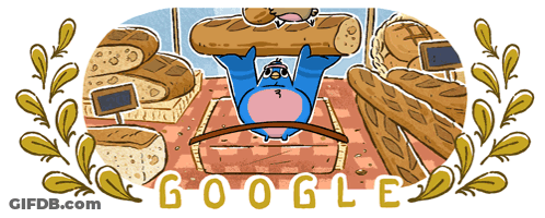 Penguin Lifting Barbell Google GIF