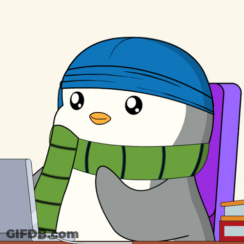 Penguin Not Again Reaction GIF