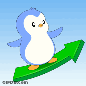Penguin On Green Arrow GIF