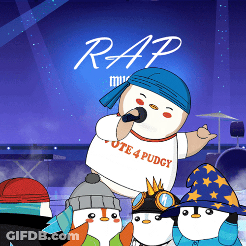 Penguin Rocks Thats Hip Hop GIF