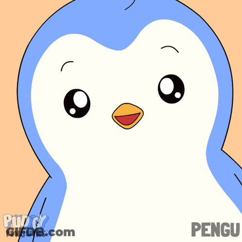 Penguin Saying Puddy Penguins GIF