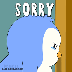 Penguin Saying Sorry GIF