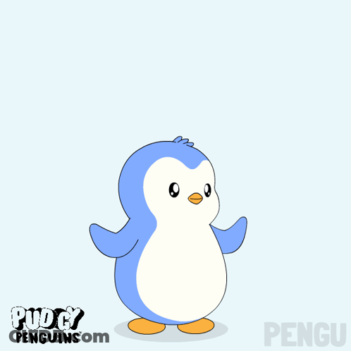 Penguin Sending Hugs GIF