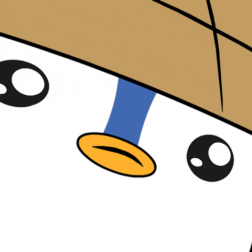 Penguin Shows Off Blade Smash GIF