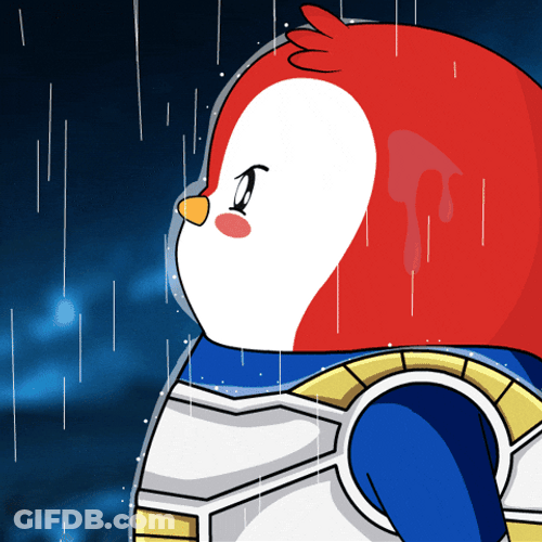 Penguin Vegeta Too Bad GIF
