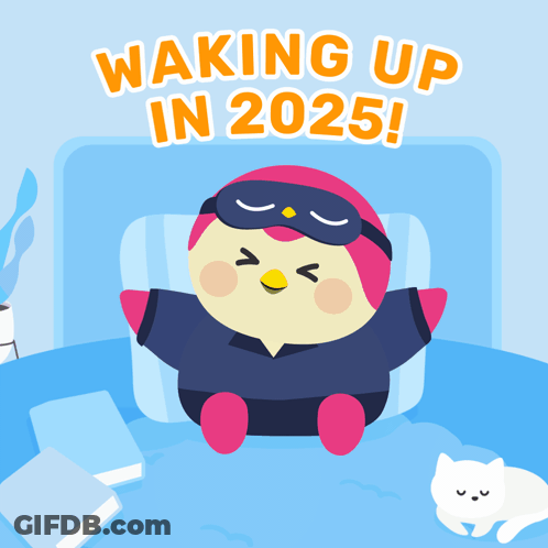 Penguin Wearing Pudge Apron GIF