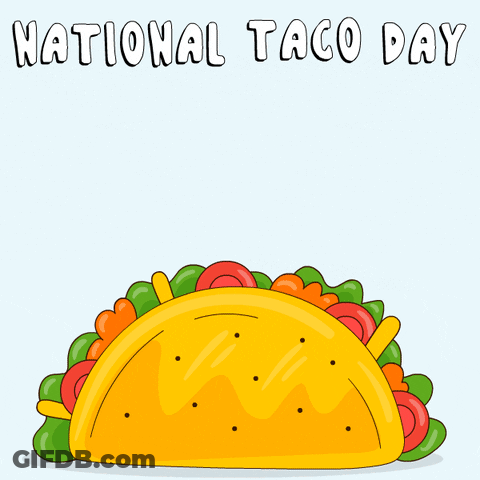 Penguin Wearing Sombrero On Taco GIF