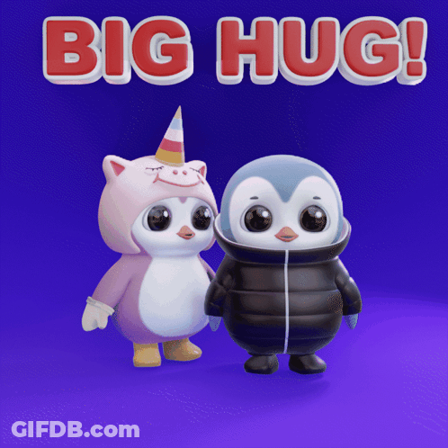 Penguin Wearing Sunglasses Holding Fish GIF