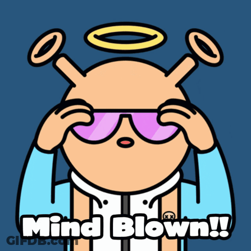 Penguin With Eyes Closed Mind Blown GIF