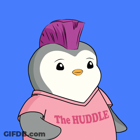Penguin With Mohawk Saying Straight To Jail GIF