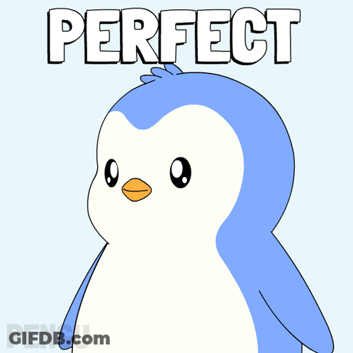 Penguin With Perfect Behind GIF