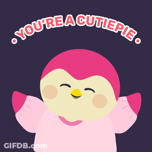 Penguin You're A Cutiepie GIF