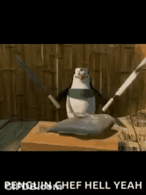 Penguins Of Madagascar Amazing Chef Hell Yeah GIF