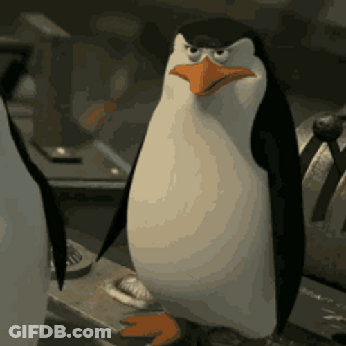 Penguins Of Madagascar Holding Weapon GIF