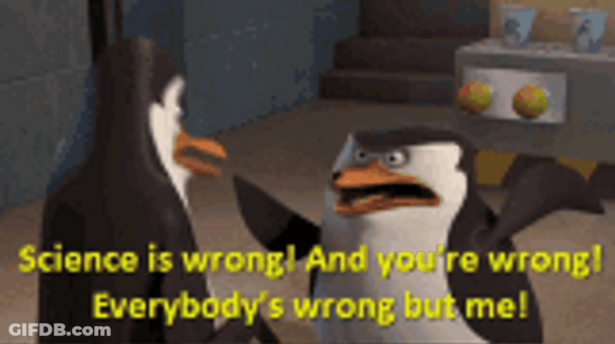 Penguins Of Madagascar Skipper Science Is Wrong GIF
