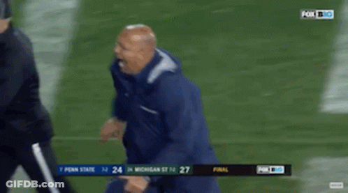 Penn State Vs Michigan State Football On Fox GIF