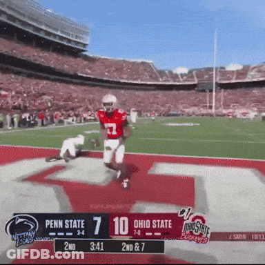 Penn State Vs Ohio State Football Game GIF