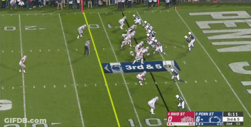 Penn State Vs Ohio State Football On ESPN GIF