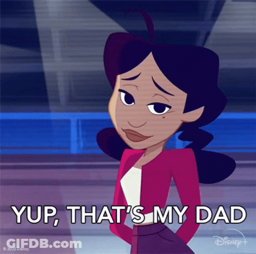 Penny Proud That's My Dad GIF