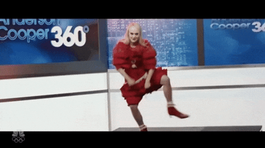 Pennywise Dancing Anderson Cooper Show Meme GIF